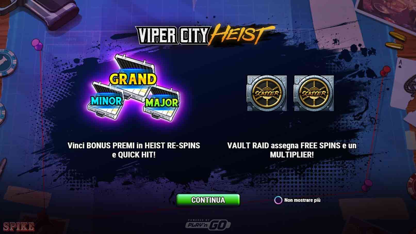 Viper City Heist Slot Gratis
