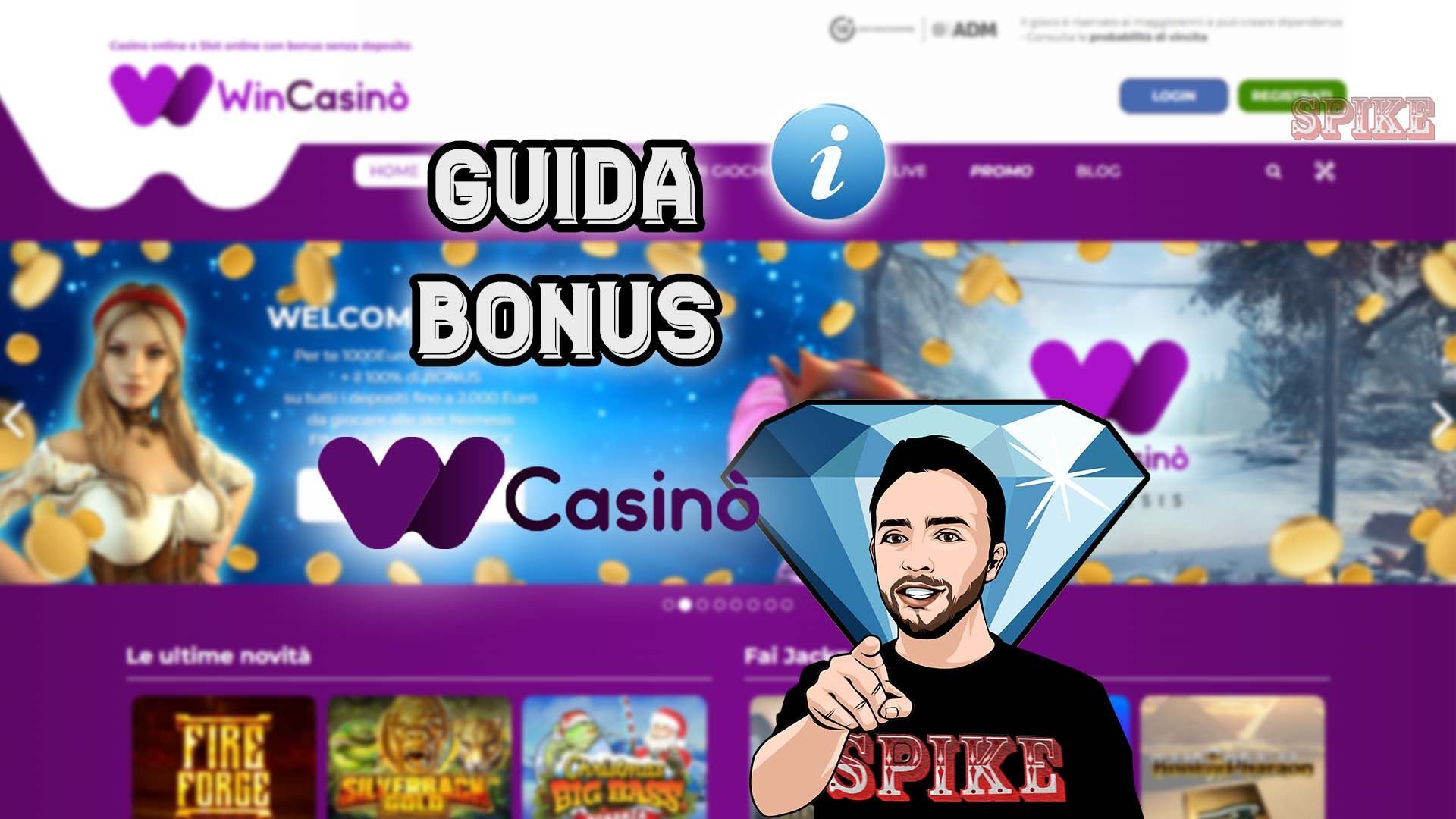 WinCasino Bonus Recensione